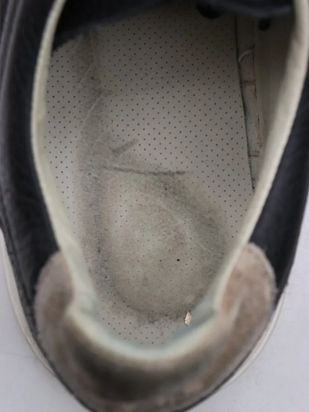 Brunello Cucinelli Grained Sneakers Men's Size EU 41 Black Leather Lace Up Shoes